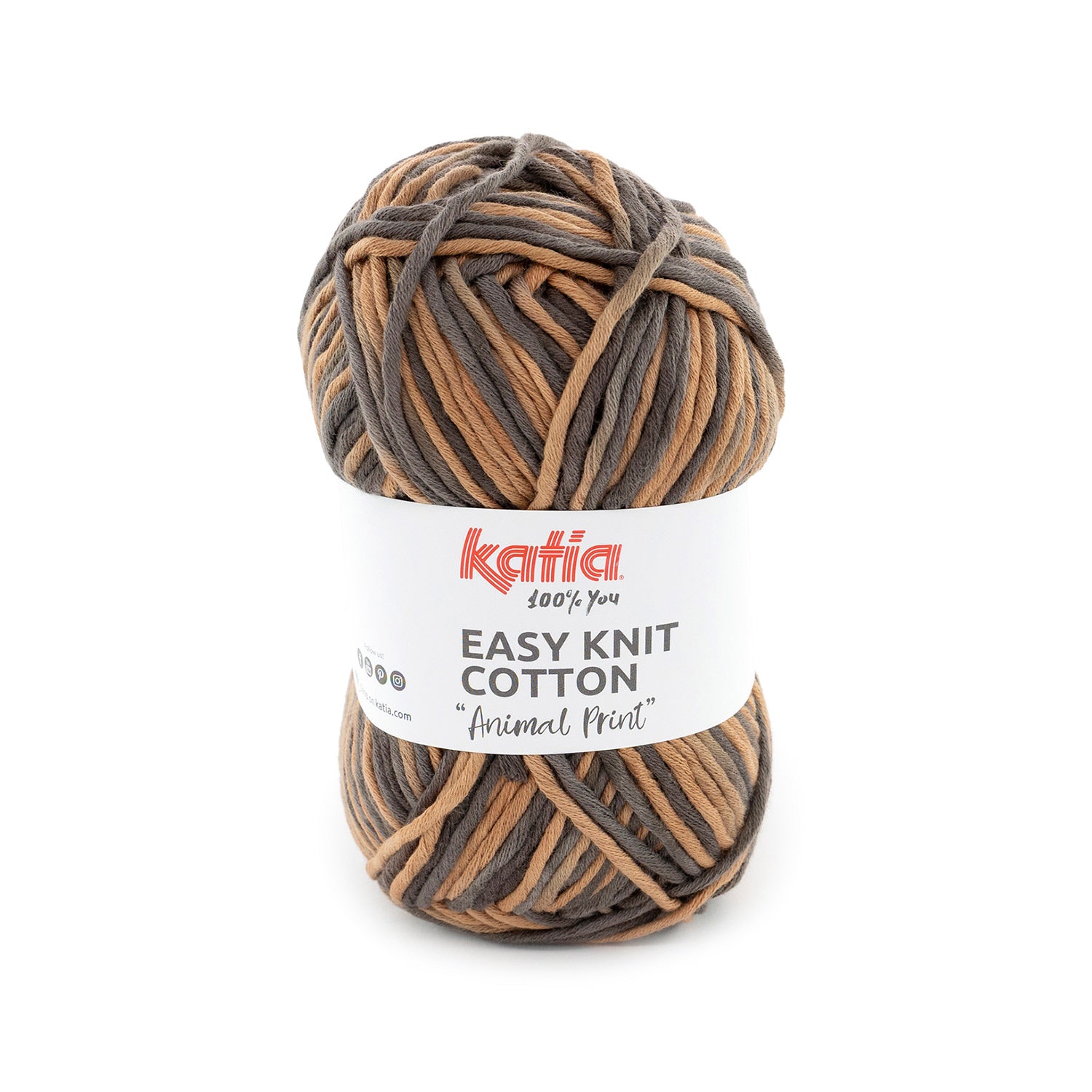 Easy Knit Cotton Animal Print - 100m, 100g