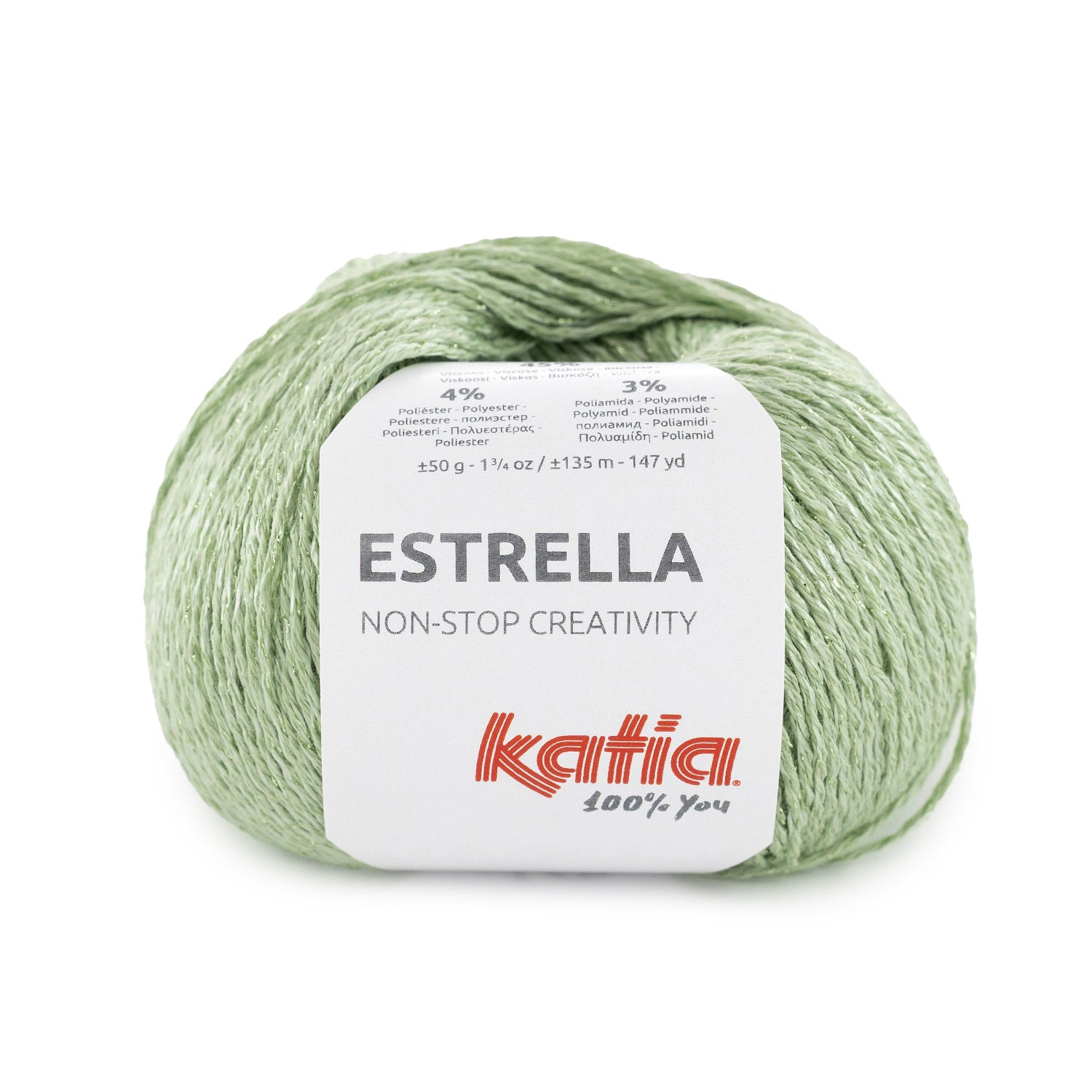 Estrella de Katia - Hilo Fantasía Mate-Brillo 50 g