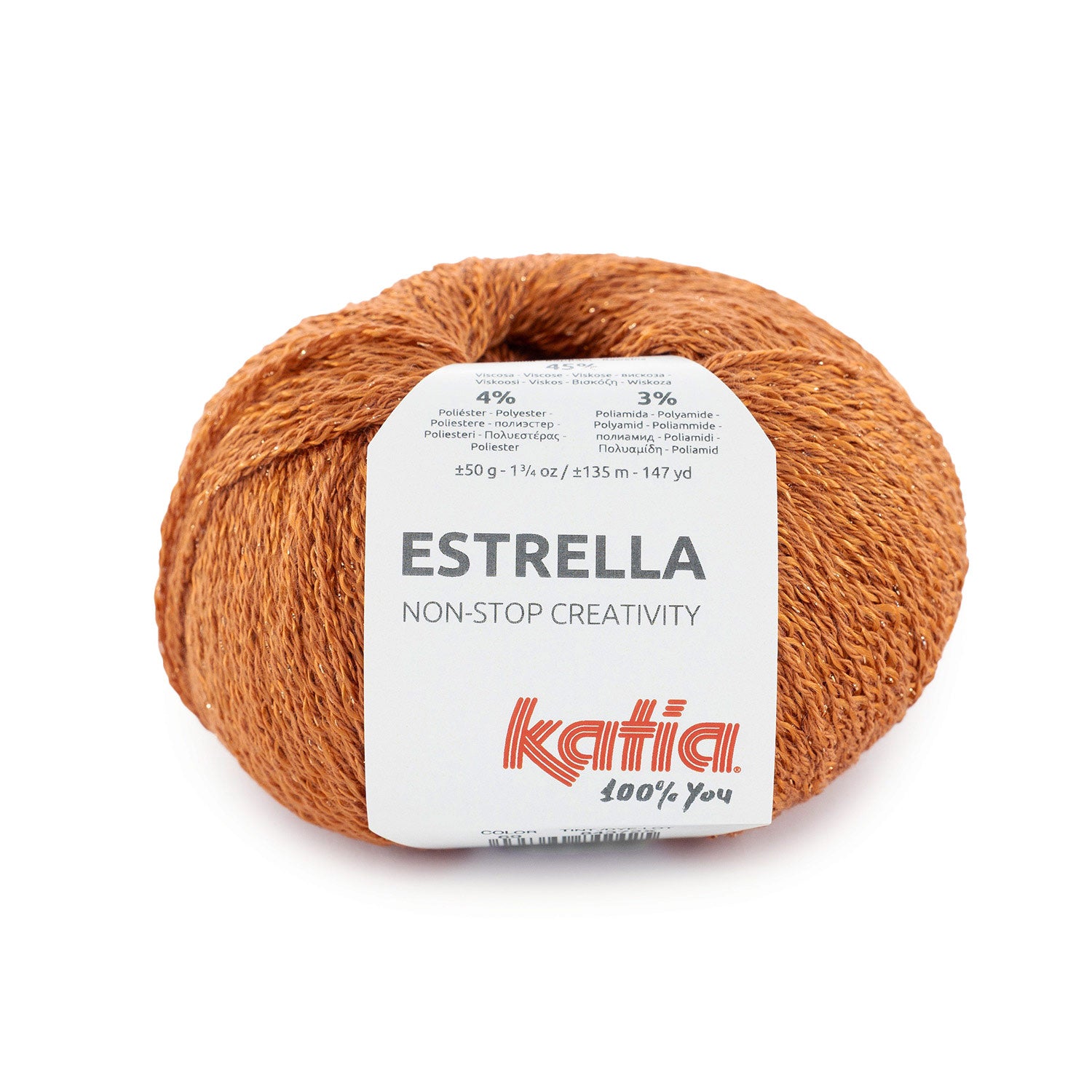 Estrella de Katia - Hilo Fantasía Mate-Brillo 50 g