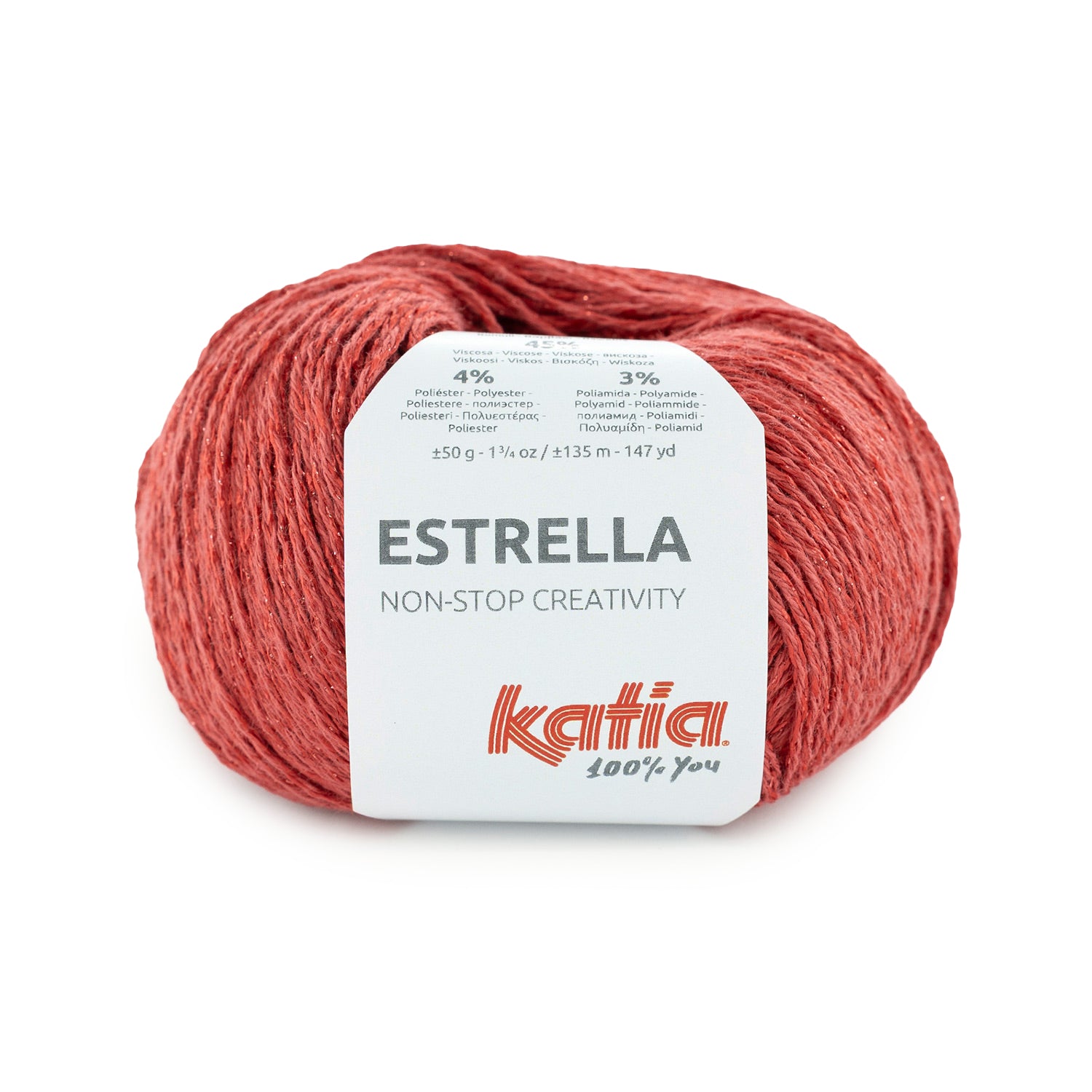 Estrella de Katia - Hilo Fantasía Mate-Brillo 50 g