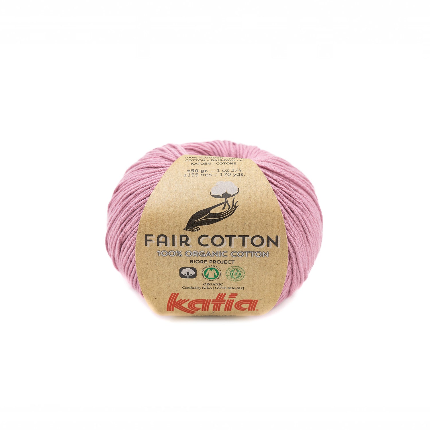 Fair Cotton de Katia - 100% algodón orgánico con certificación GOTS