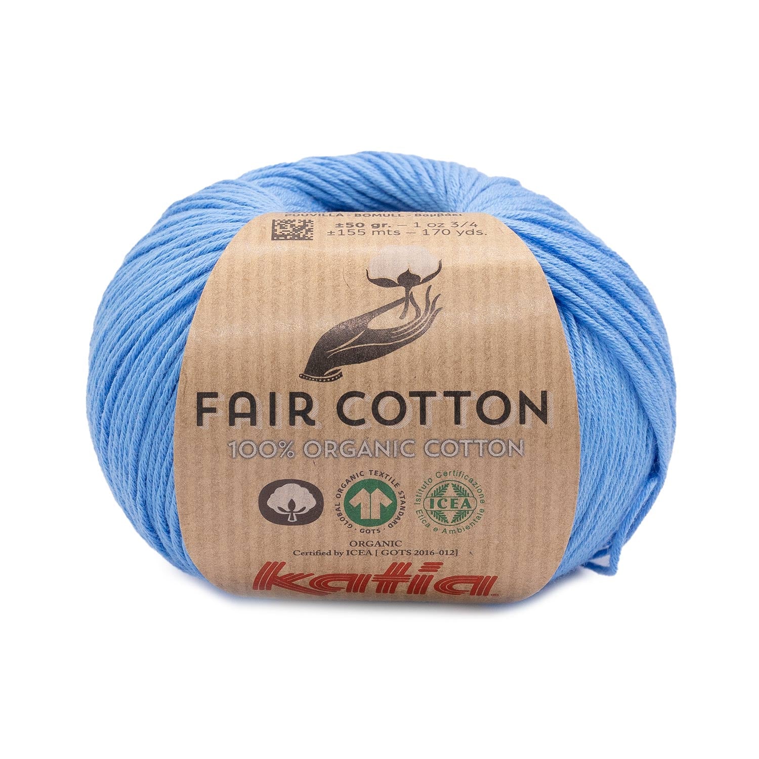 Fair Cotton de Katia - 100% algodón orgánico con certificación GOTS