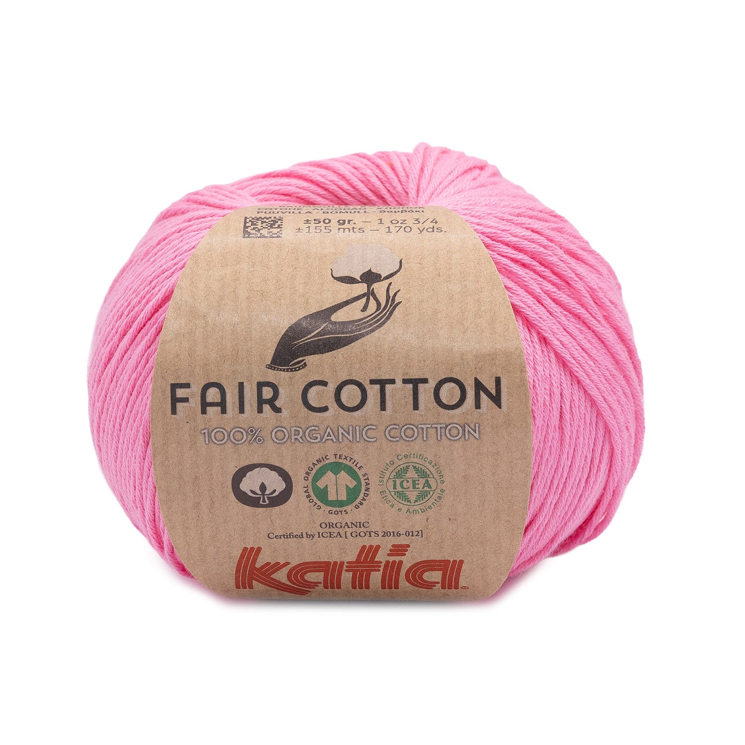 Fair Cotton de Katia - 100% algodón orgánico con certificación GOTS