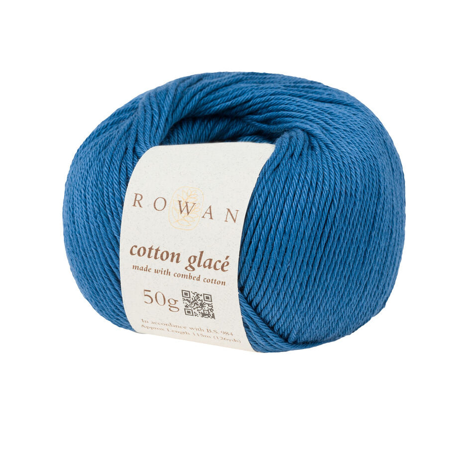 Rowan Cotton Glacé - Hilo de Algodón Mercerizado con Brillo y Definición