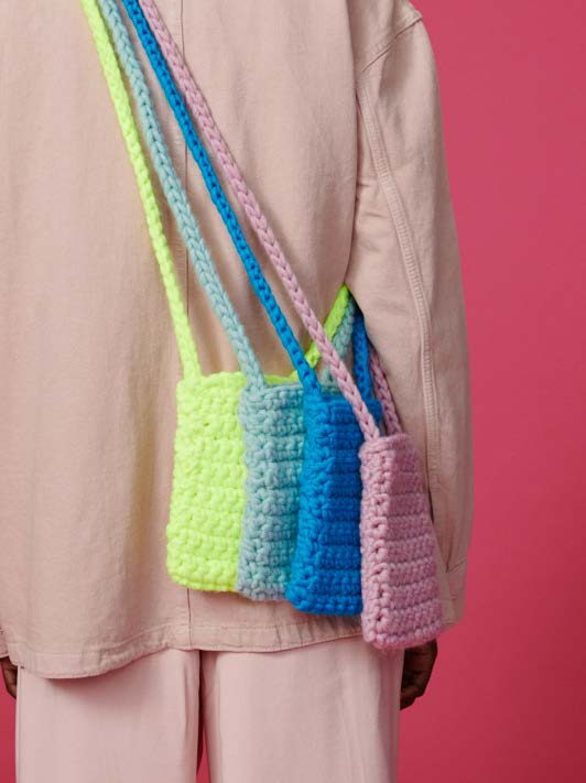 KW-400 Wow Chunky Hedy Bag Crochet Kit - Katia