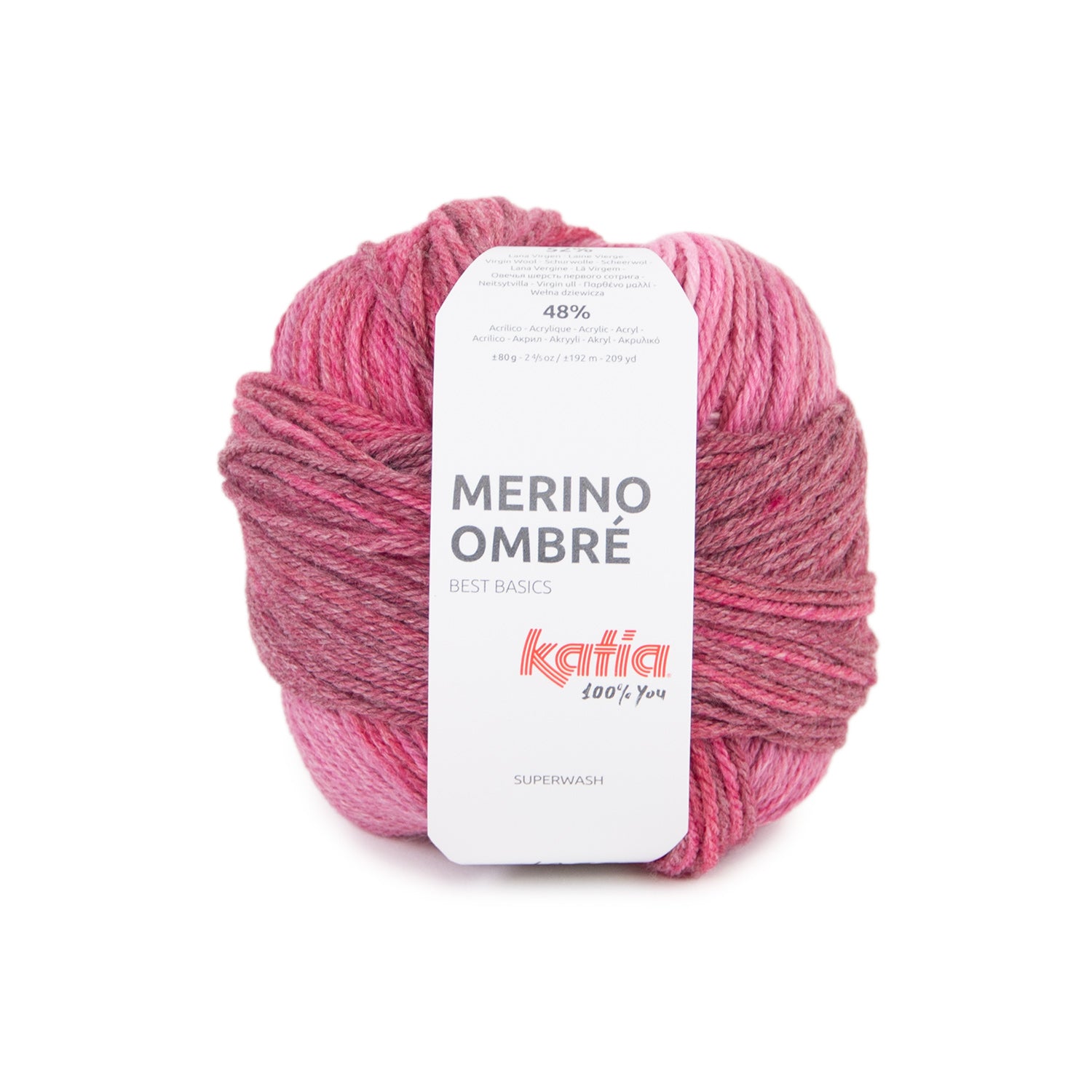 Katia Merino Ombré - Lana Superwash con Degradado Suave