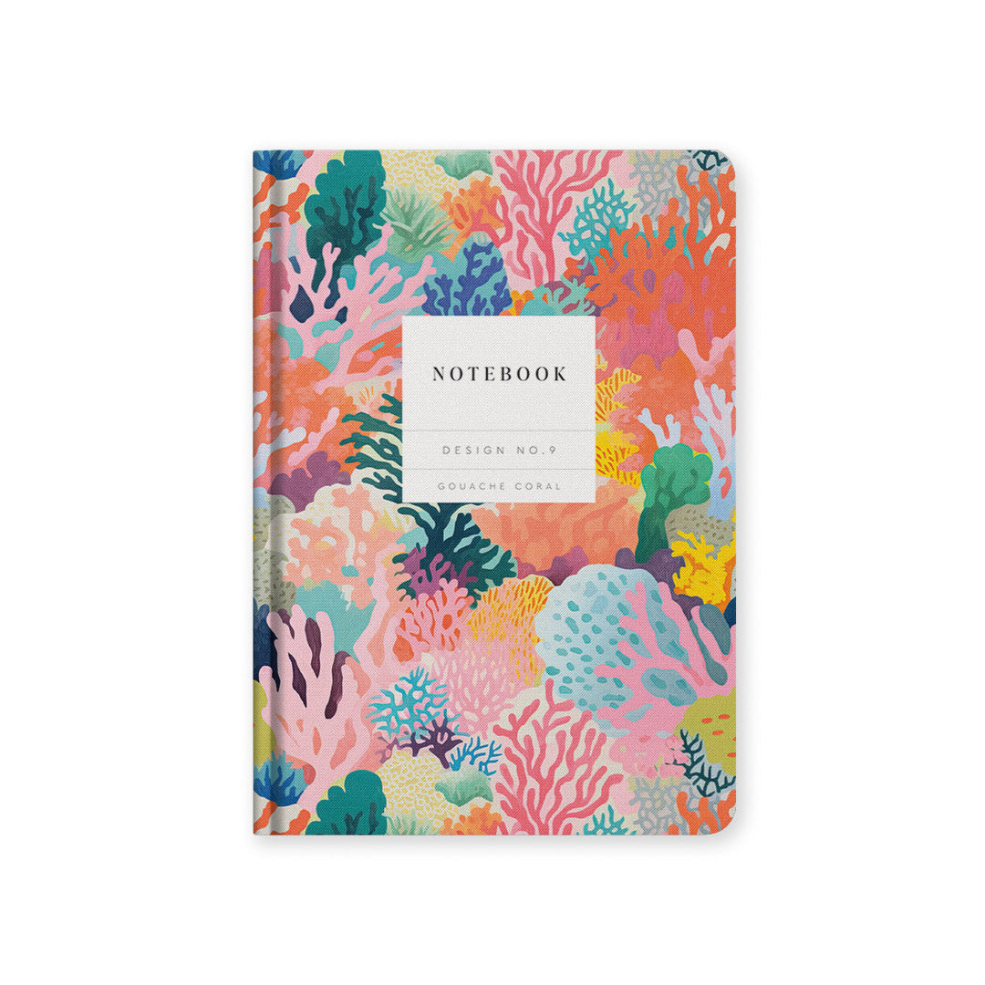 Cuaderno Design No.9 Gouache Coral de Tapa Dura (A5) (10581)