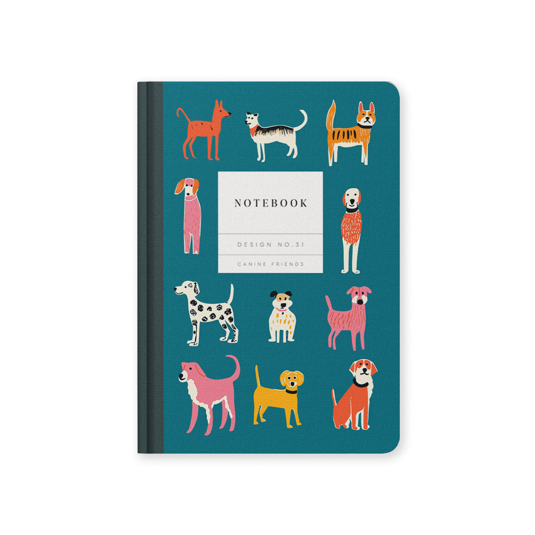Cuaderno Design No.31 Canine Friends Kaleido de Tapa Dura (A5) (10603)