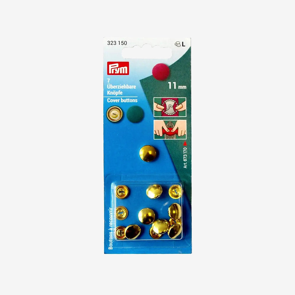 Coverable Buttons 11 mm - Pack of 7 Units Prym 323150