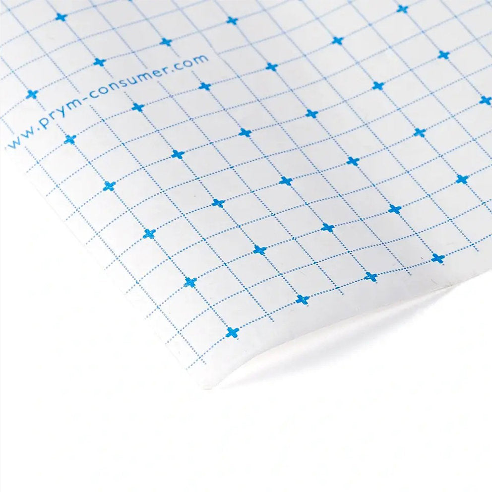 Dressmaking pattern paper with grid, 1x10m Prym 610462