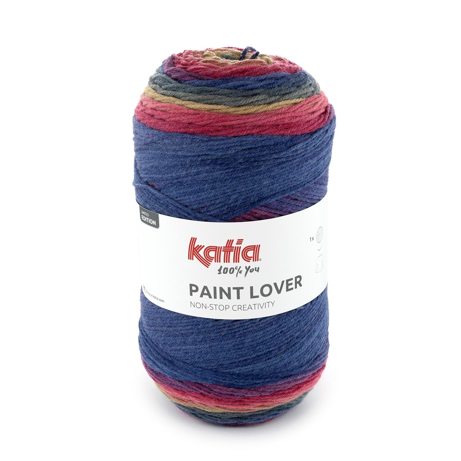Katia Paint Lover - Efecto Pintado a Mano en Formato XL