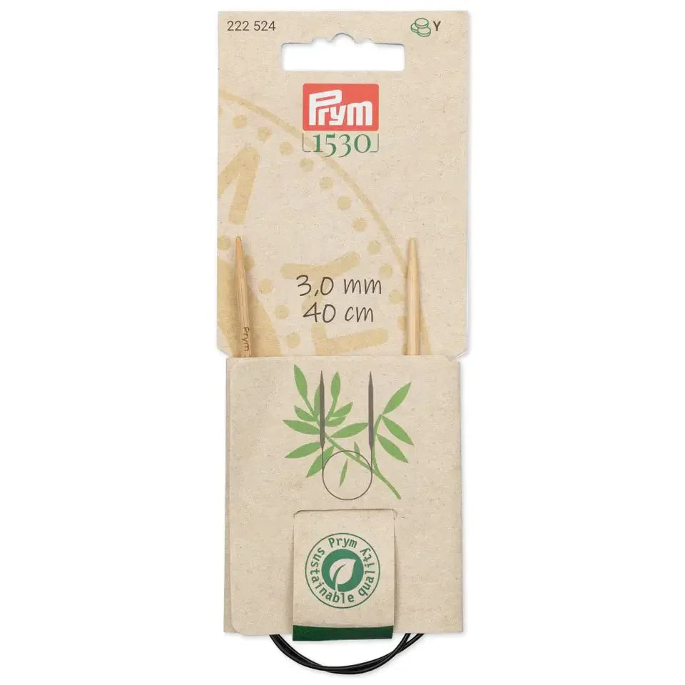 Prym 1530 Bamboo Circular Knitting Needles - Quality, Comfort and Sustainability