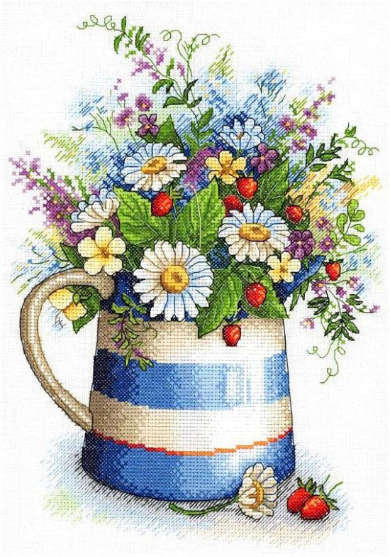 Summer dreams - SA-038 MP Studia - Cross stitch kit