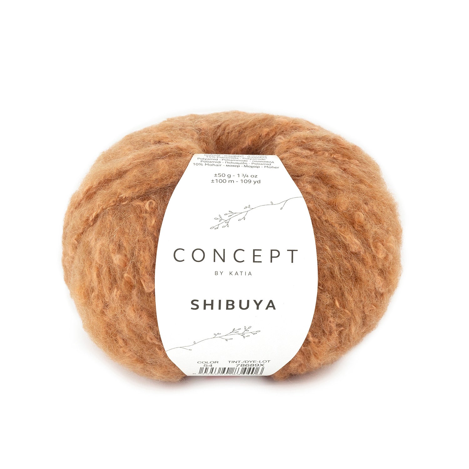 Shibuya de Katia - Hilo de mezcla con Merino, Algodón y Mohair