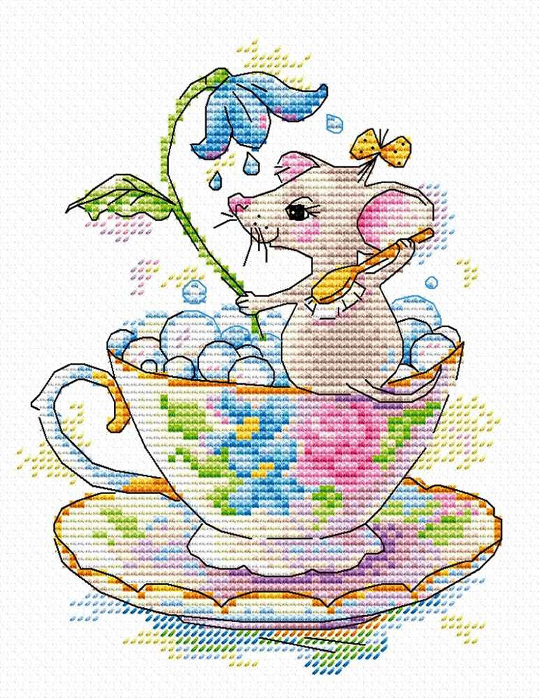 Bathing fun - SM-188 MP Studia - Cross stitch kit