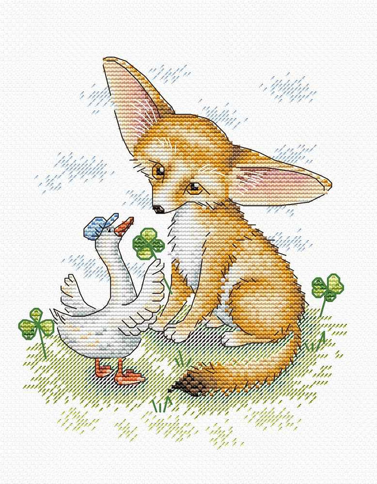 Lovely Friend - SM-208 MP Studia - Cross Stitch Kit