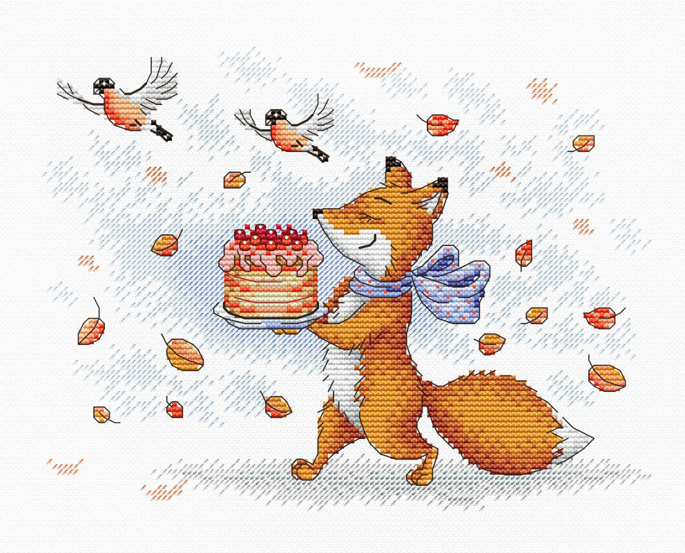 Getting ready to celebrate - MP Studia - Cross stitch kit SM-325