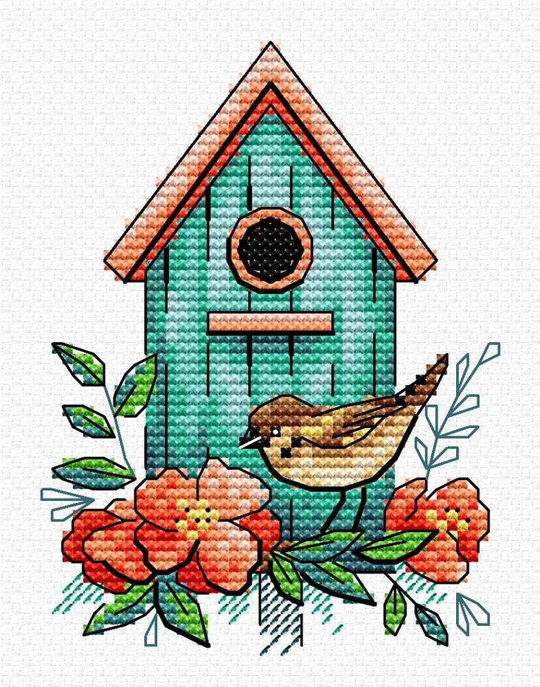 Sparrow Home - SM-366 MP Studia - Cross Stitch Kit