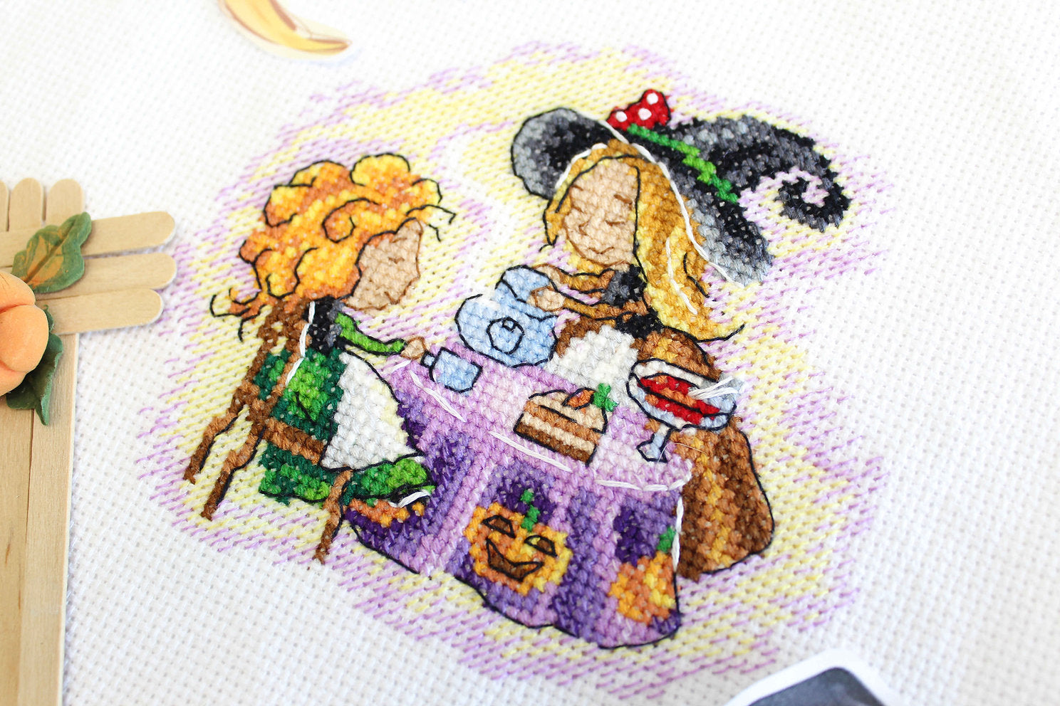 Afternoon Tea - SM-677 MP Studia - Cross Stitch Kit