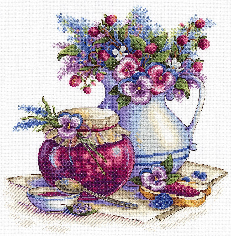 Summer mood - SNV-761 MP Studia - Cross stitch kit