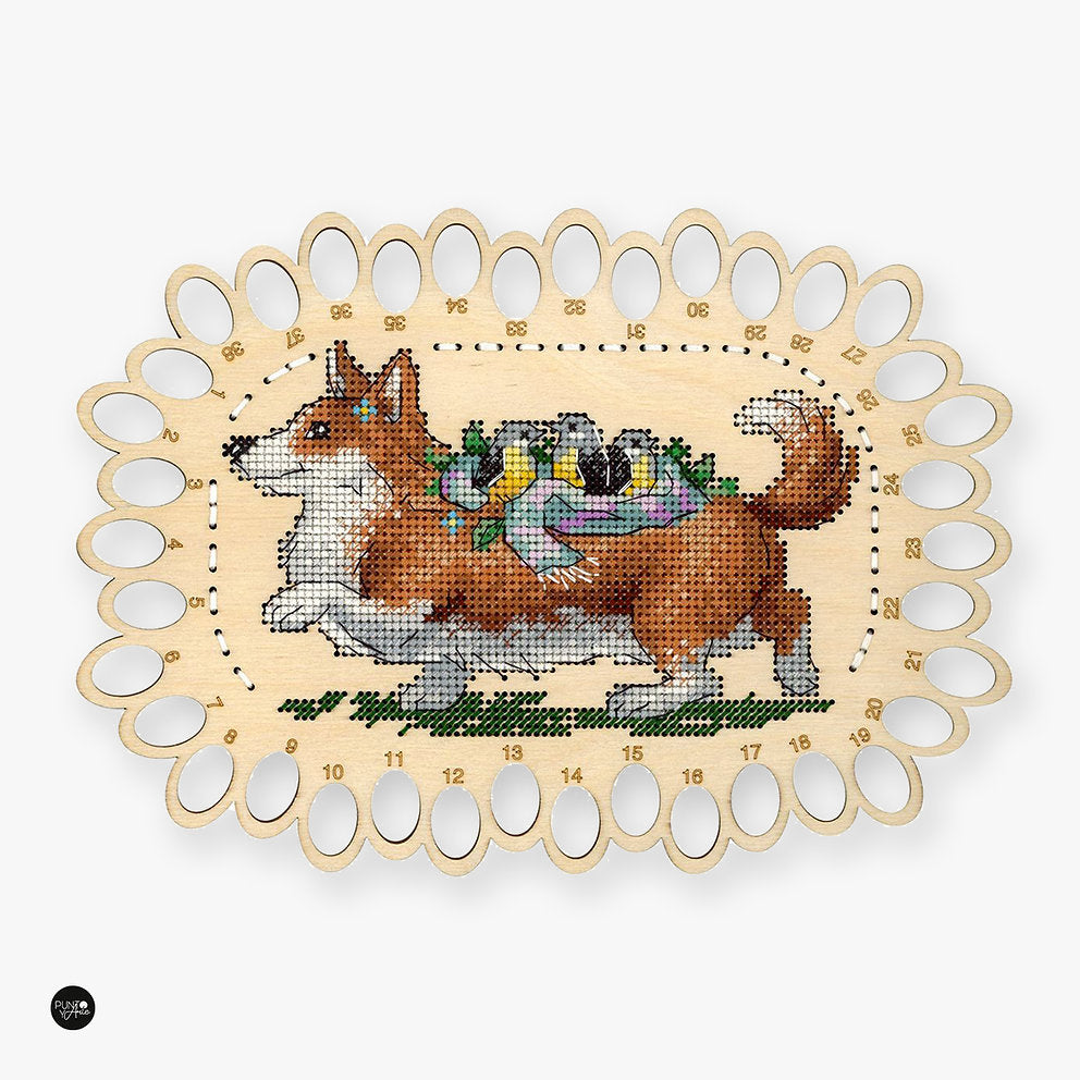 Thread-Organizer. Corgi - SO-057 MP Studia - Kreuzstichset