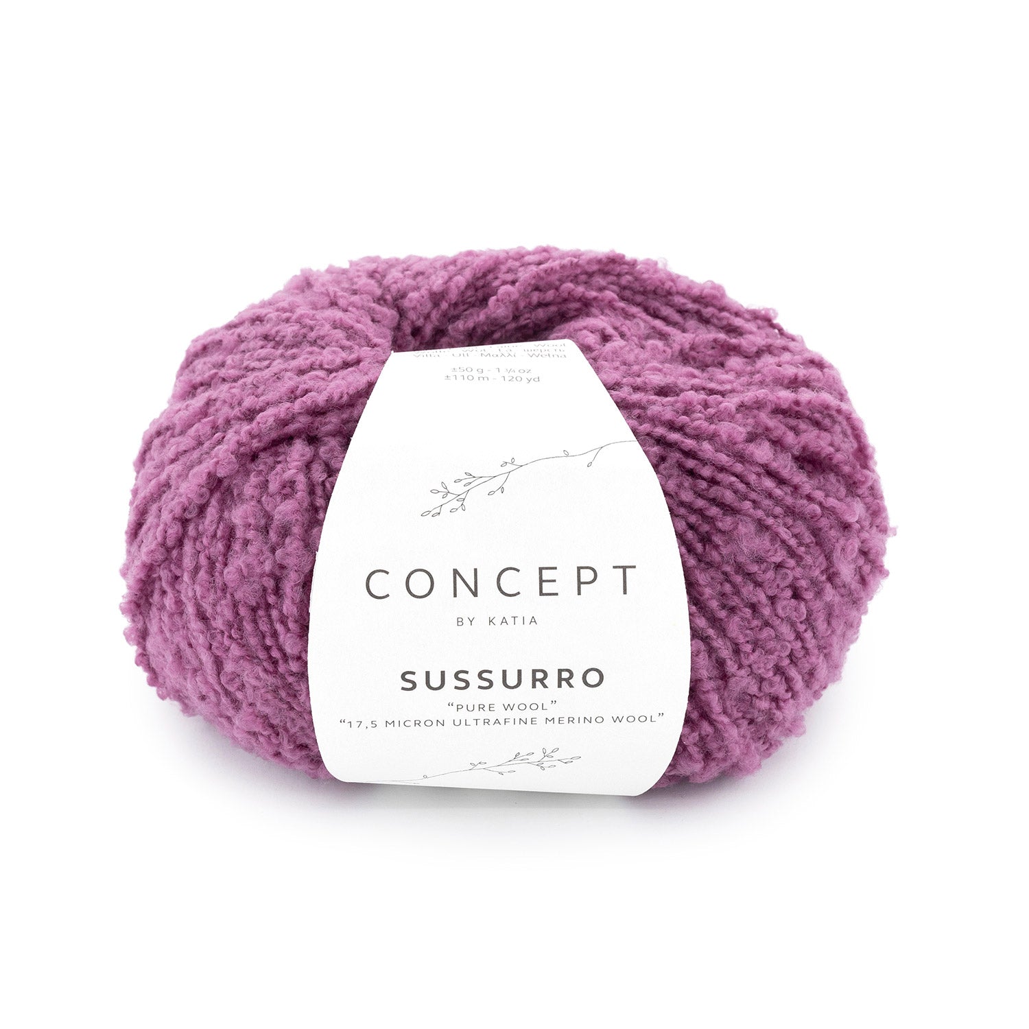 Sussurro de Katia - Hilo 100% Lana Natural para Proyectos con Estilo