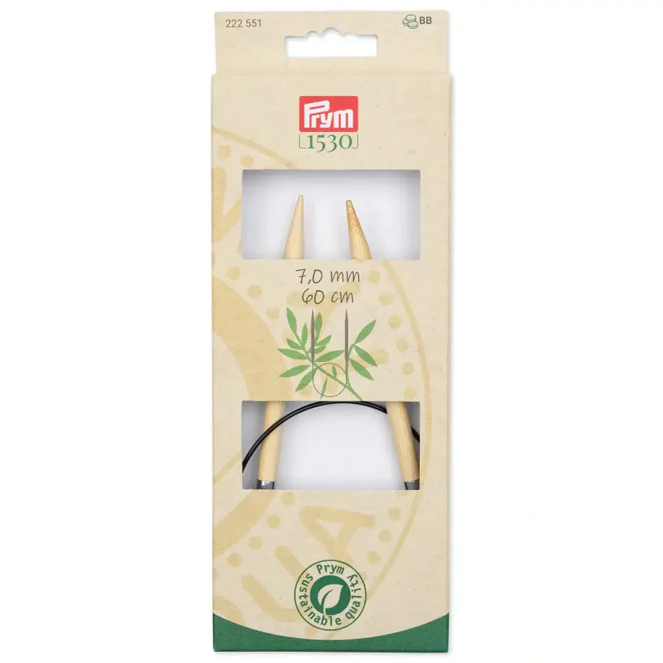 Prym 1530 Bamboo Circular Knitting Needles - Quality, Comfort and Sustainability