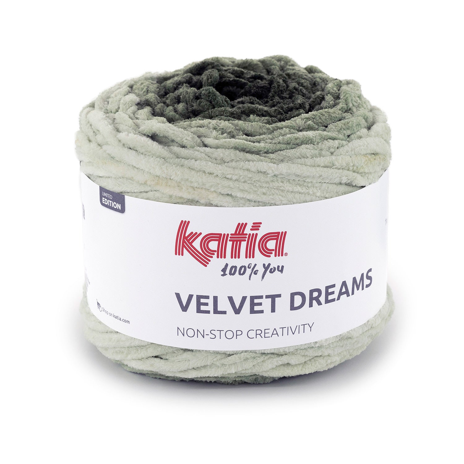 Velver Dreams de Katia - Hilo Aterciopelado de Poliéster para Bufandas y Accesorios