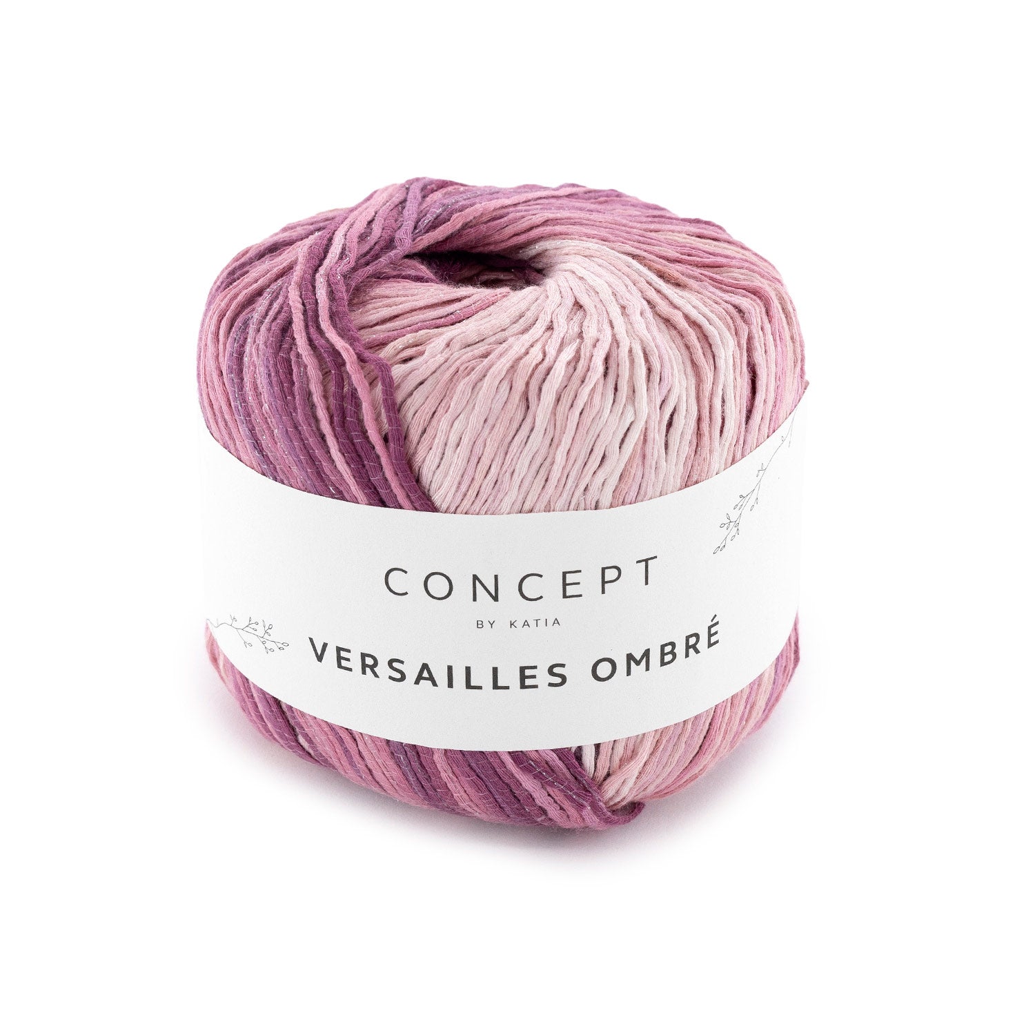 Lana Katia VERSAILLES OMBRÉ - Elegancia Ligera con Brillo Sofisticado