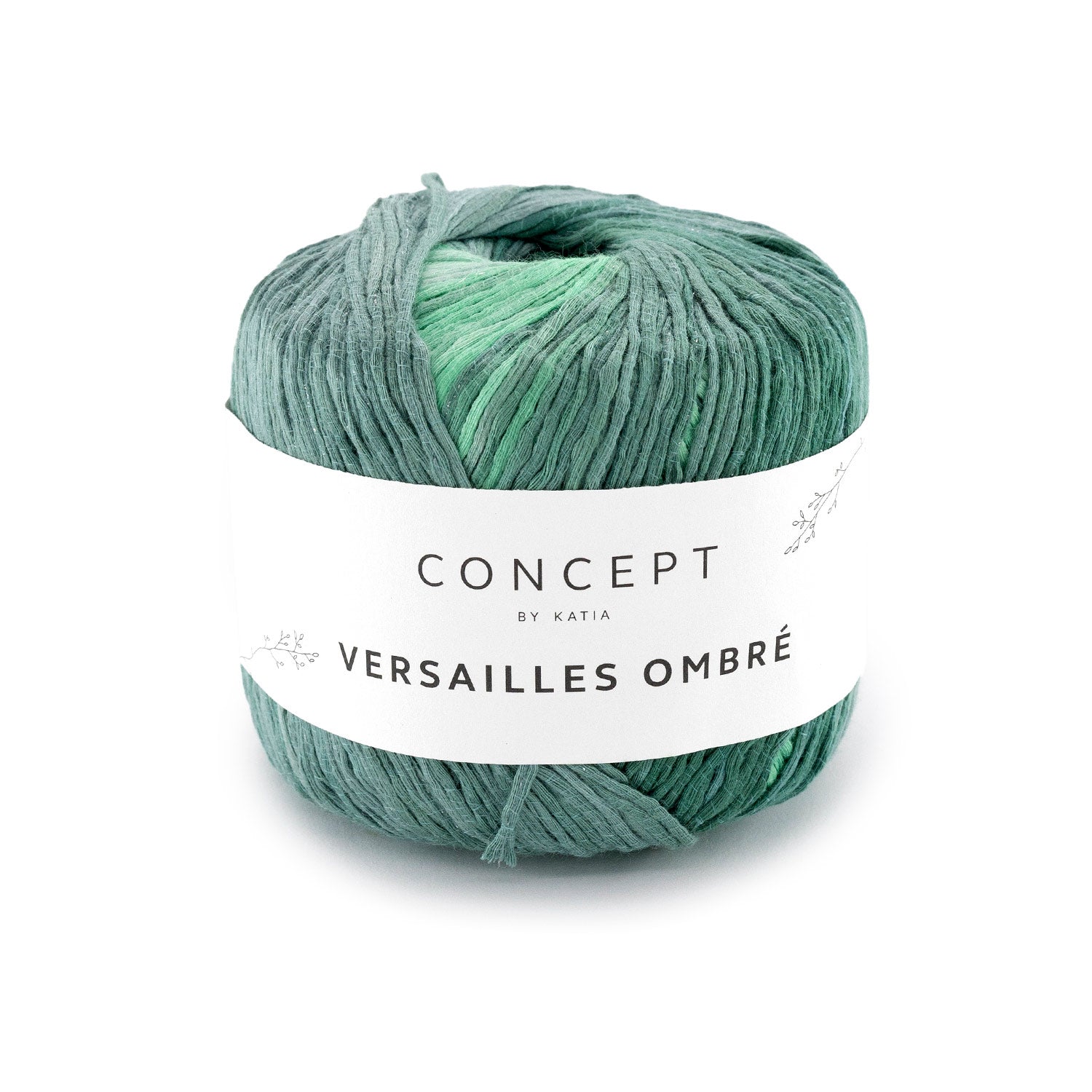 Lana Katia VERSAILLES OMBRÉ - Elegancia Ligera con Brillo Sofisticado