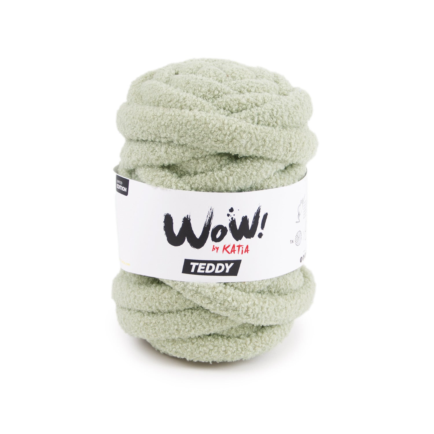 Katia WOW Teddy - Hilo de Peluche Rizado para Proyectos Modernos y Acogedores