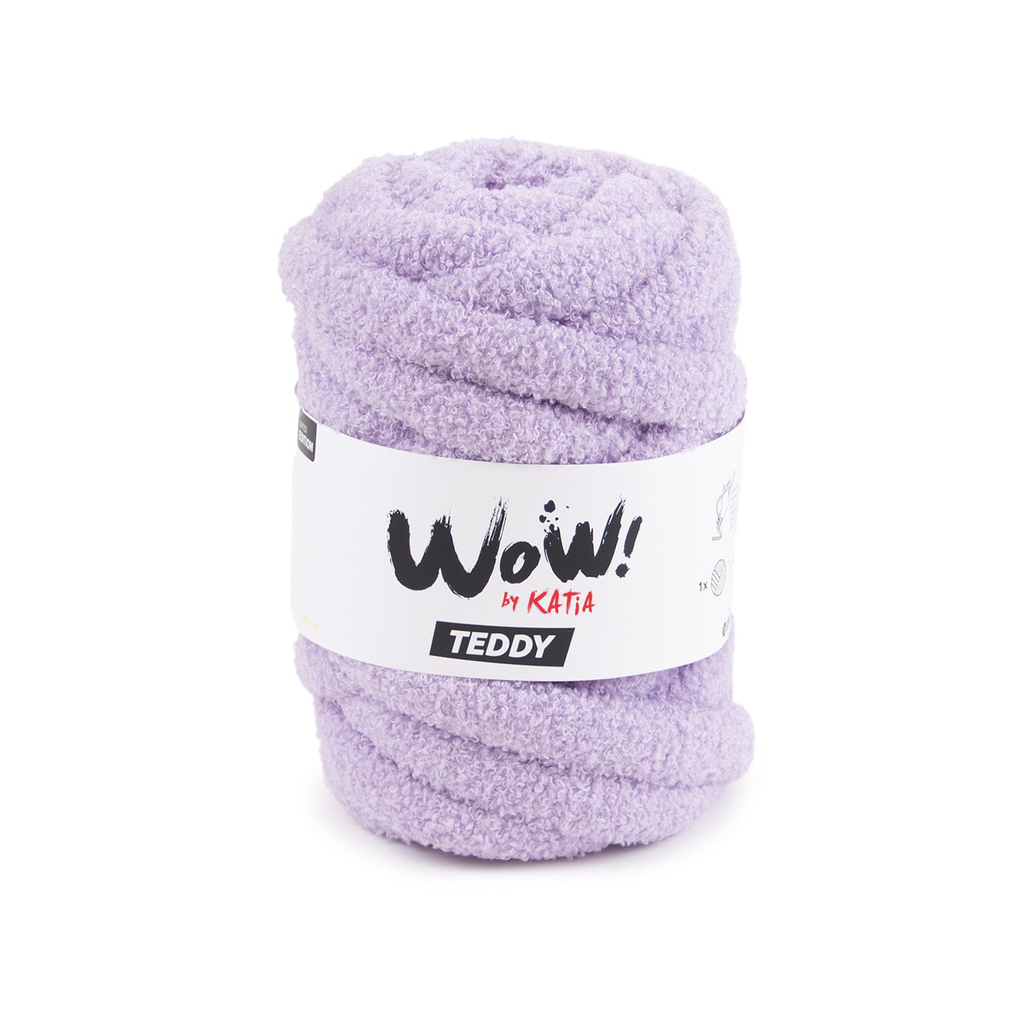 Katia WOW Teddy - Hilo de Peluche Rizado para Proyectos Modernos y Acogedores