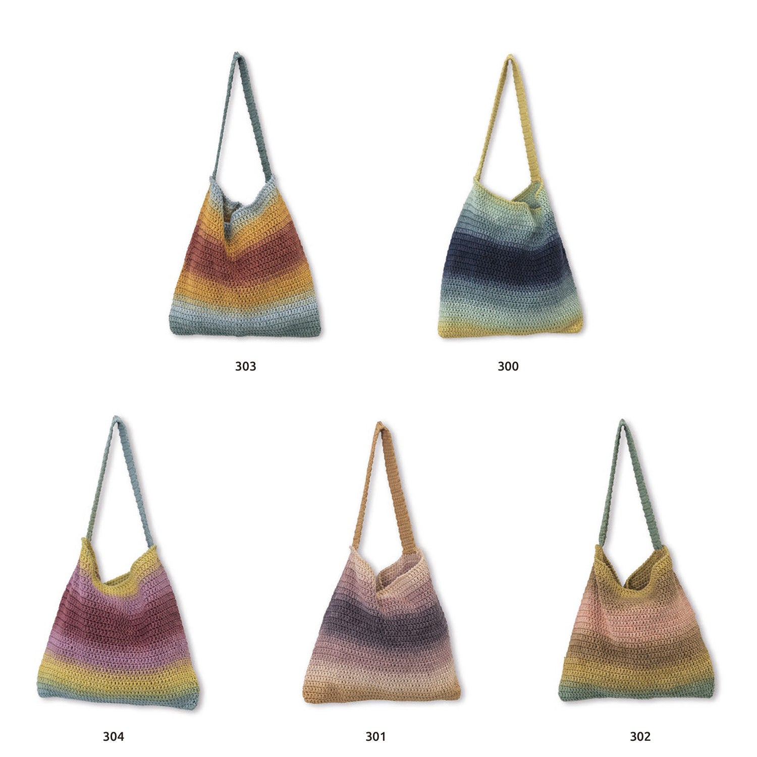 Lana WOW TOTE BAG de Katia - 100% Algodón con Degradado Perfecto