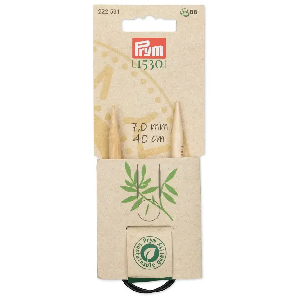 Prym 1530 Bamboo Circular Knitting Needles - Quality, Comfort and Sustainability