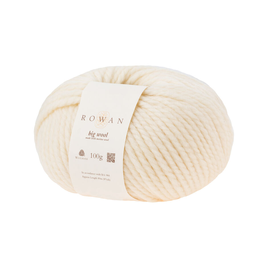 Rowan Big Wool - Merino grueso para accesorios rápidos y prendas con volumen
