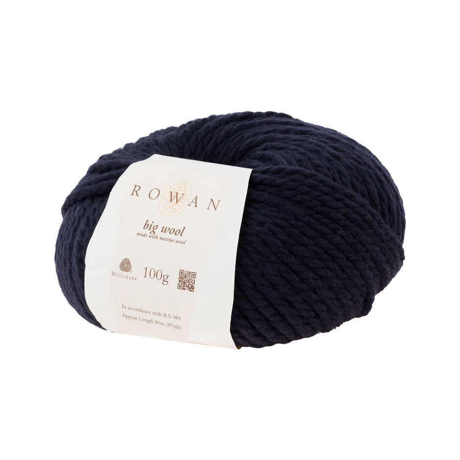 Rowan Big Wool - Merino grueso para accesorios rápidos y prendas con volumen