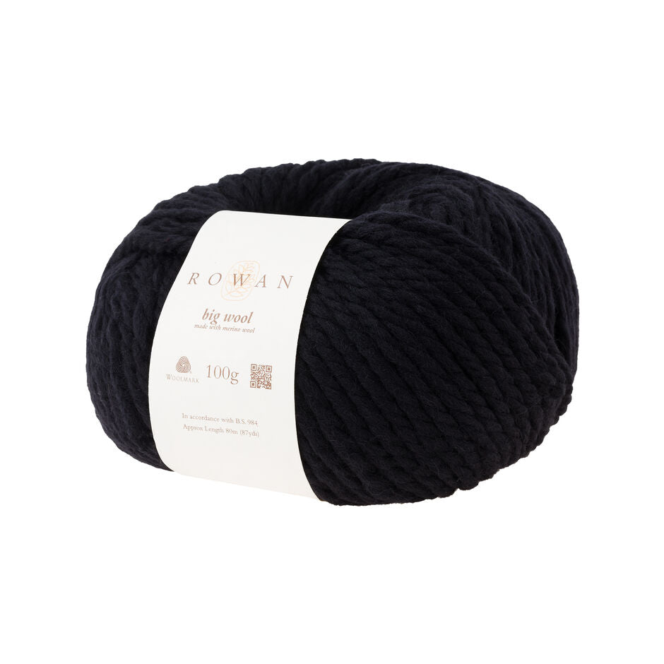 Rowan Big Wool - Merino grueso para accesorios rápidos y prendas con volumen