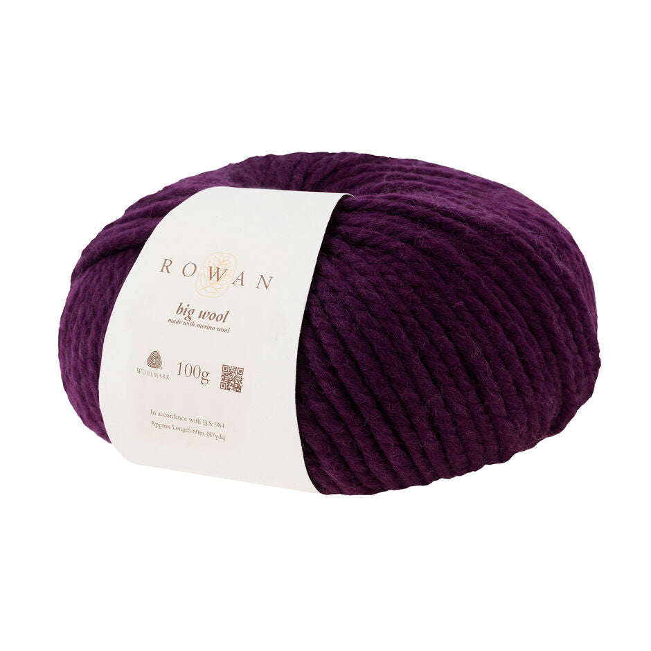 Rowan Big Wool - Merino grueso para accesorios rápidos y prendas con volumen