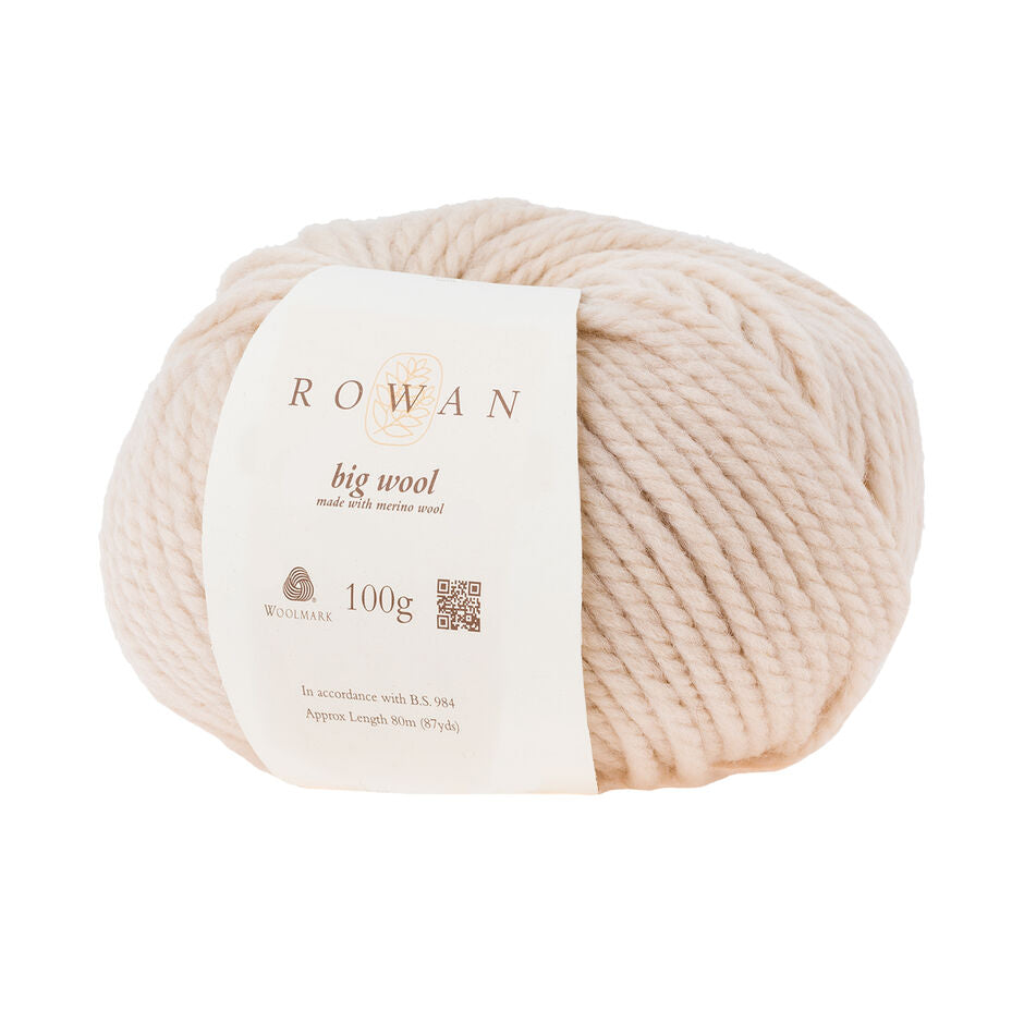 Rowan Big Wool - Merino grueso para accesorios rápidos y prendas con volumen
