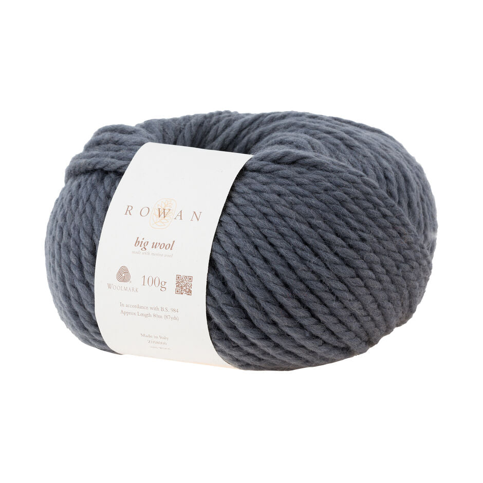 Rowan Big Wool - Merino grueso para accesorios rápidos y prendas con volumen