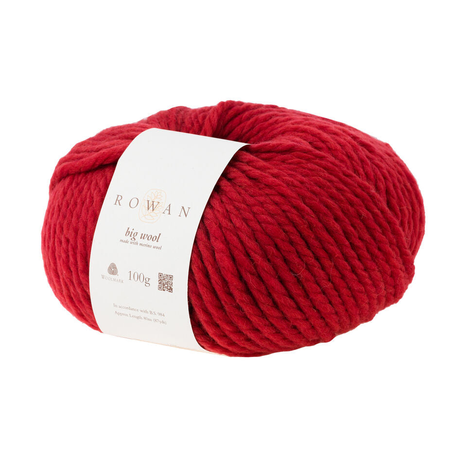 Rowan Big Wool - Merino grueso para accesorios rápidos y prendas con volumen