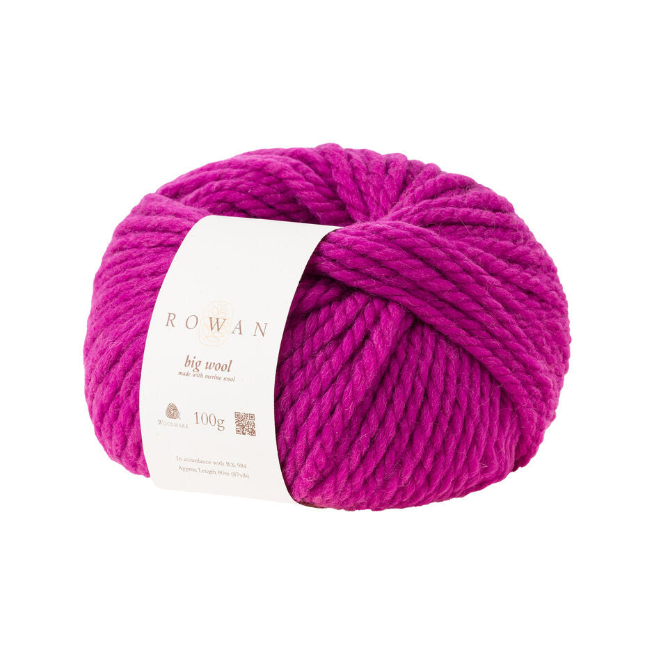 Rowan Big Wool - Merino grueso para accesorios rápidos y prendas con volumen