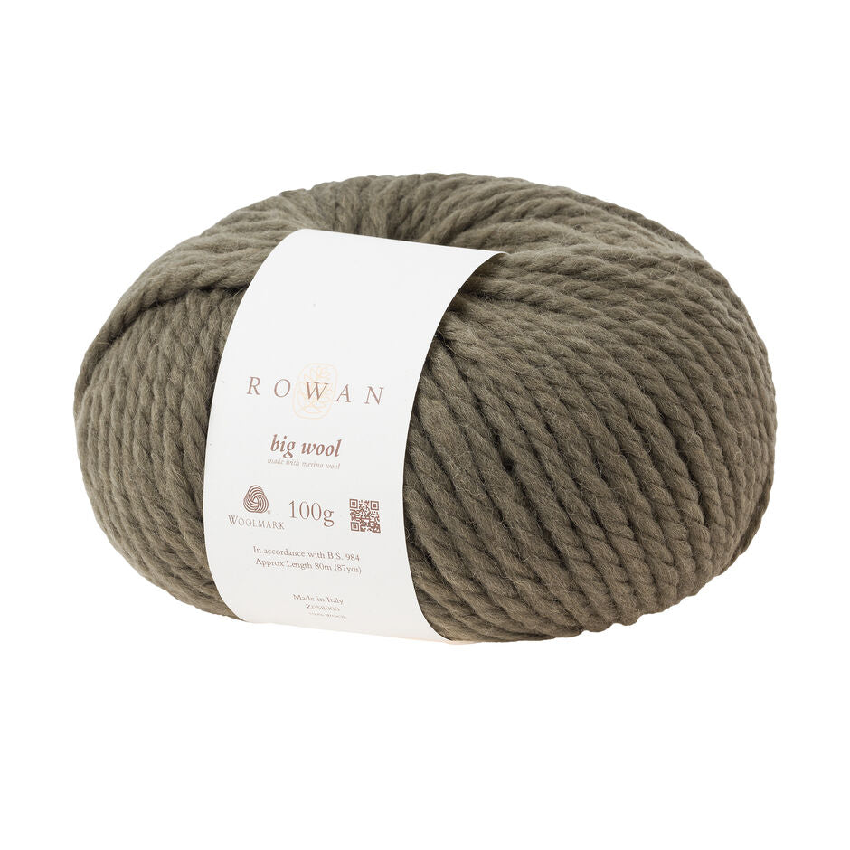 Rowan Big Wool - Merino grueso para accesorios rápidos y prendas con volumen