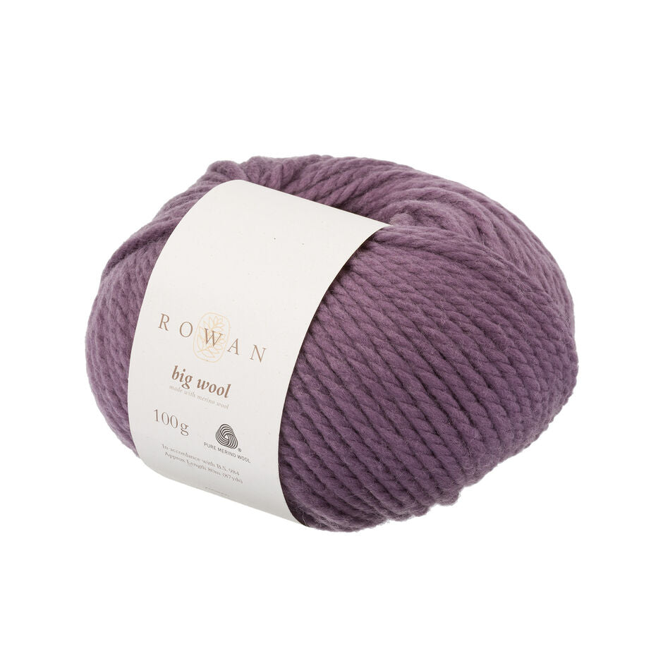 Rowan Big Wool - Merino grueso para accesorios rápidos y prendas con volumen