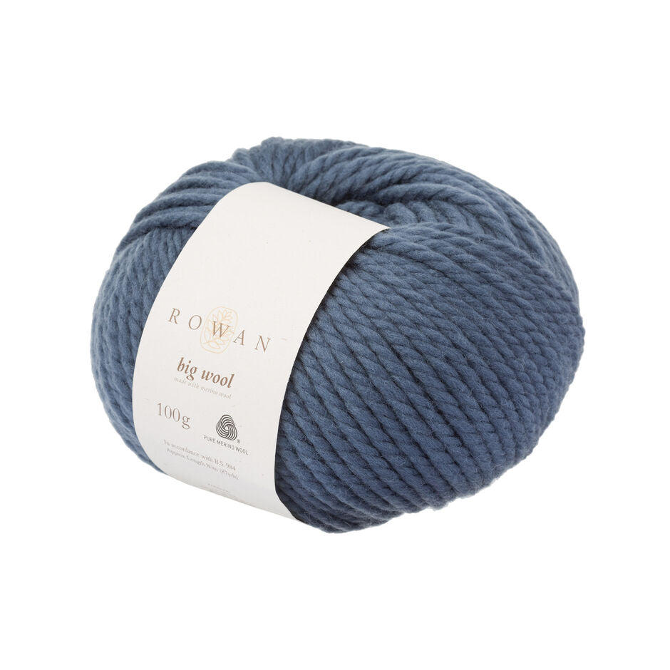 Rowan Big Wool - Merino grueso para accesorios rápidos y prendas con volumen