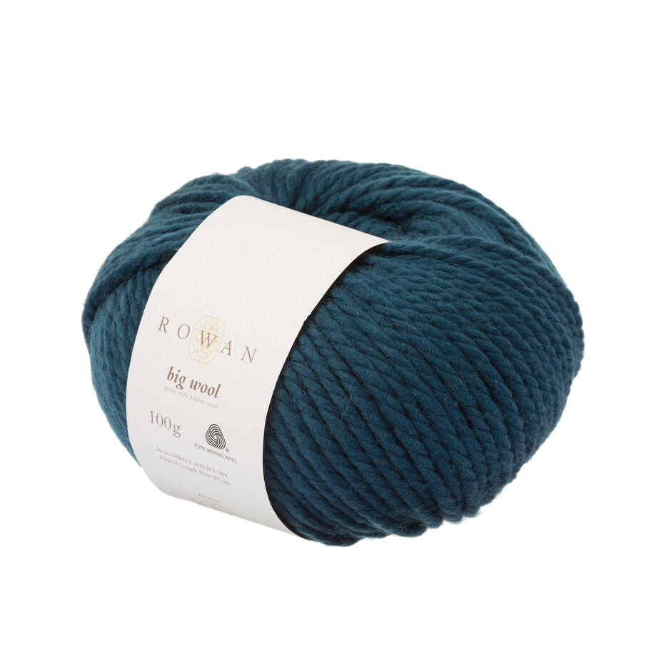 Rowan Big Wool - Merino grueso para accesorios rápidos y prendas con volumen