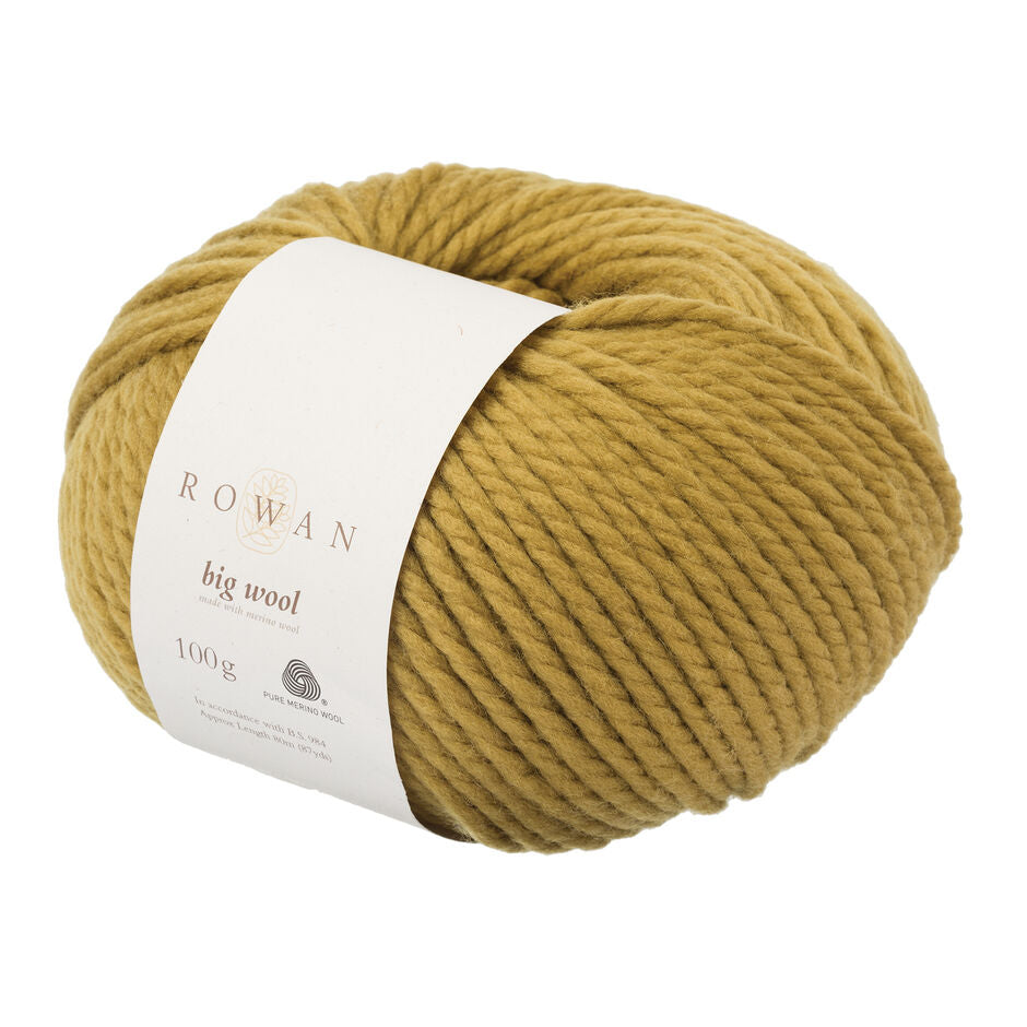 Rowan Big Wool - Merino grueso para accesorios rápidos y prendas con volumen