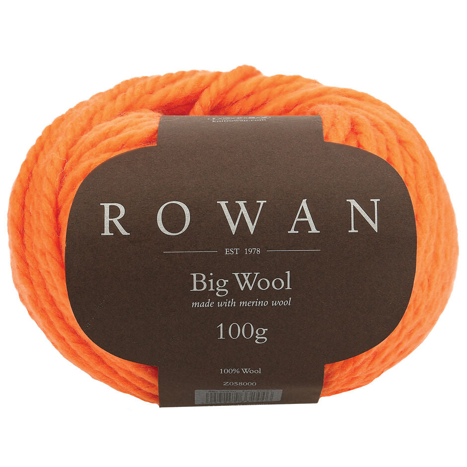 Rowan Big Wool - Merino grueso para accesorios rápidos y prendas con volumen