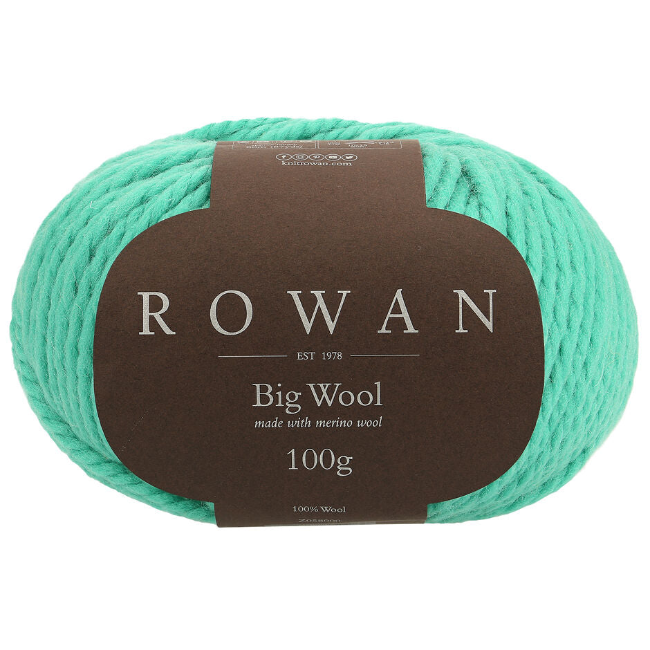 Rowan Big Wool - Merino grueso para accesorios rápidos y prendas con volumen