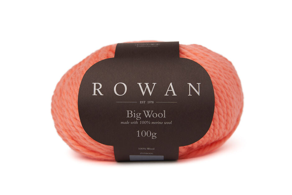 Rowan Big Wool - Merino grueso para accesorios rápidos y prendas con volumen